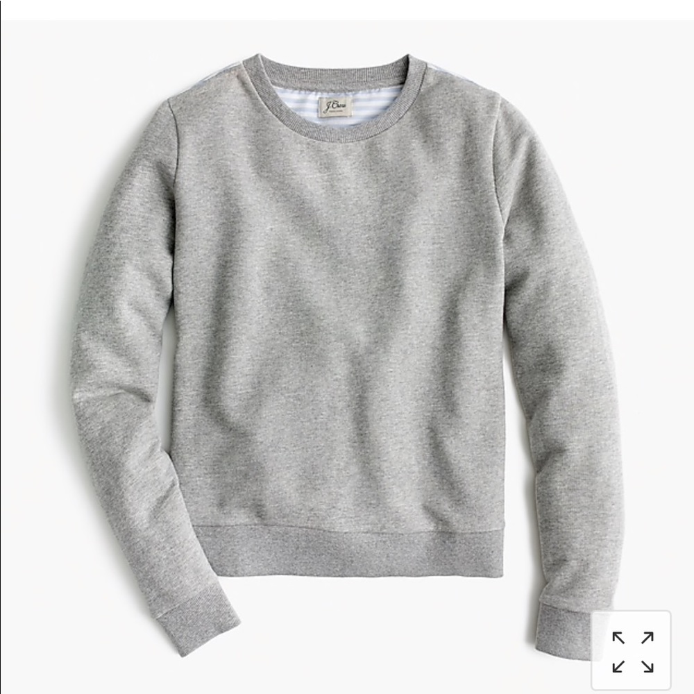 J. Crew Tie-Back Sweatshirt